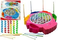 Viking Choice  Hengelspel roze visspel met 4 hengels en 42 visjes