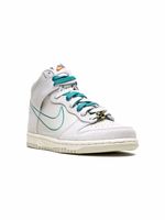 Nike Kids baskets montantes Dunk 'First Use' - Tons neutres