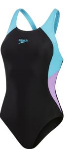 Speedo Eco Colourblock Splice Muscleback Badpak Dames maat 44