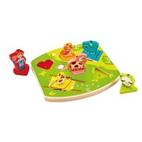 Hape E1614 Interactive Farmyard Sound Wooden Puzzle - Educational Toy