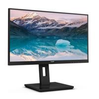 PHILIPS 222S9JML - 21,5-inch Full HD-monitor, in hoogte verstelbaar, luidsprekers (1920x1080, 75 Hz, HDMI, DisplayPort) zwart