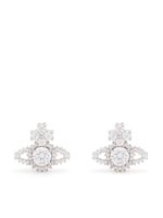 Vivienne Westwood puces d'oreilles Valentina à logo Orb - Argent