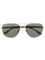 Ray-Ban lunettes de soleil 0RB3683 à monture aviateur - Noir