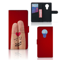 Nokia 5.3 Wallet Case met Pasjes Liefde - Origineel Romantisch Cadeau - thumbnail