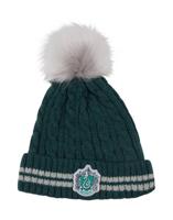 Cinereplicas Slytherin Pompom Beanie Pet Acryl, Polyester