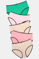 Ulla Popken slips, set van 5 - Grote Maten