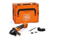 FEIN Hoekslijper, accu Ø125 mm, CCG18-125-12 PD AS, 18 V, uitstekende prestaties en duurzaamheid, universeel gebruik, borstelloze fijne motor, zonder batterijen en oplader. interr. heren aanwezig