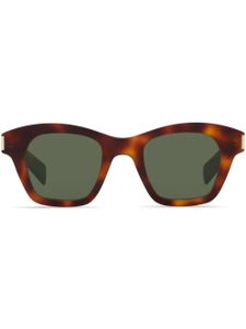 Saint Laurent Eyewear lunettes de soleil SL 592 à monture papillon - Vert