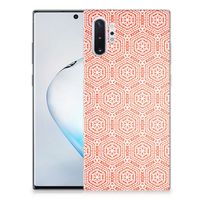 Samsung Galaxy Note 10 Plus TPU bumper Pattern Orange - thumbnail