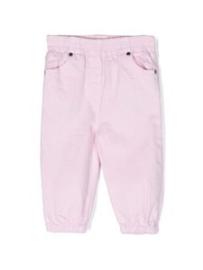 Stella McCartney Kids pantalon à broderies - Rose