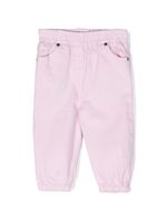 Stella McCartney Kids pantalon à broderies - Rose - thumbnail