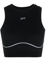 Off-White brassière de sport Off-Stamp - Noir