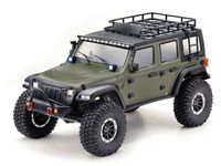 Absima CR3.4 Sherpa Painted Body - Olive - thumbnail