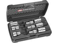 Facom STM.J9 STM.J9 Inbus Dopsleutel-bitinzetset 9-delig 1/2 (12.5 mm)