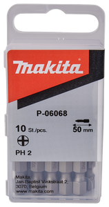 Makita Accessoires Schroefbit torsion PH2x50mm - P-06068 P-06068