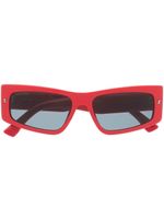 DSQUARED2 EYEWEAR lunettes de soleil à monture carrée - Rouge - thumbnail