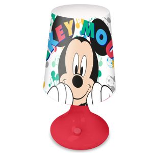 Disney Mickey Mouse tafellamp/nachtlamp 18 cm   -