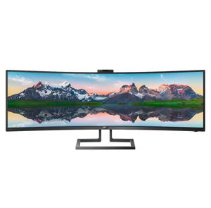 Philips Monitore Brilliance P-line 499P9H LED-monitor Energielabel G (A - G) 124 cm (48.8 inch) 5120 x 1440 Pixel 32:9 5 ms USB 3.2 Gen 2 (USB 3.1), USB-C,