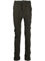 Boris Bidjan Saberi pantalon P13 à coupe skinny - Vert - thumbnail