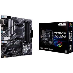 Asus PRIME B550M-A Moederbord Socket AMD AM4 Vormfactor Micro-ATX Moederbord chipset AMD® B550