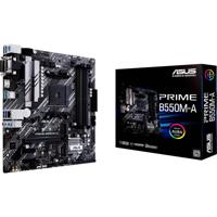 Asus PRIME B550M-A Moederbord Socket AMD AM4 Vormfactor Micro-ATX Moederbord chipset AMD® B550 - thumbnail