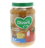 Olvarit Olvarit Spaghetti Bolognese 8m10 (200g)