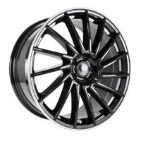 DIEWE WHEELS BRIOSA Zwart met gepolijste rand