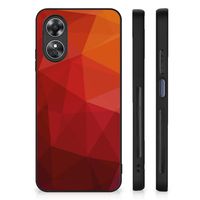 Backcover voor OPPO A17 Polygon Red