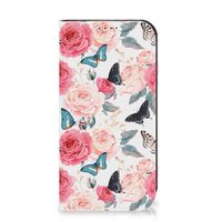 iPhone 15 Pro Smart Cover Butterfly Roses - thumbnail