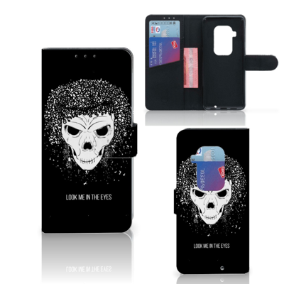 Telefoonhoesje met Naam Motorola One Zoom Skull Hair Telefoonhoesje met Naam Motorola One Zoom Skull Hair
