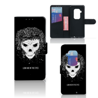 Telefoonhoesje met Naam Motorola One Zoom Skull Hair
