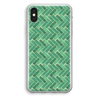 Moroccan tiles 2: iPhone X Transparant Hoesje - thumbnail