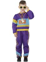 80s Relax Costume, Purple