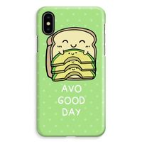 Avo Good Day: iPhone XS Max Volledig Geprint Hoesje