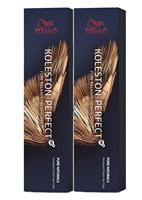Wella 2 stuks Koleston Perfect Me+ KP PURE NATURALS 8/00 lichtblond natuur