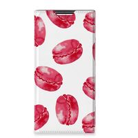 Samsung Galaxy S22 Ultra Flip Style Cover Pink Macarons