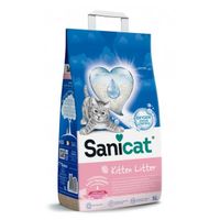 Sanicat Kitten kattenbakvulling 5 liter - thumbnail