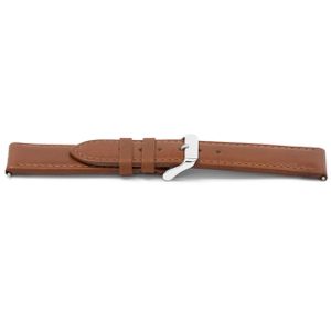 Horlogeband Universeel L330 Leder Cognac 30mm