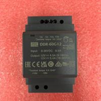 Mean Well DDR-60G-5 DC-DC-DC-omvormer, 54 W, DIN-railtype, 5 V/10,8 A
