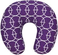 Interbaby voedingskussen Cirkel junior 65 x 65 cm katoen lila