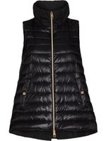 Herno gilet matelassé à fermeture zippée - Noir