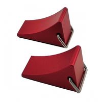 Fastrax Wheel chock set (2pcs) - Red - thumbnail