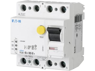 Eaton 167881 Aardlekschakelaar allcurrentsensitive 4-polig 40 A 0.03 A 240 V, 415 V Eaton 167881 Aardlekschakelaar allcurrentsensitive 4-polig 40 A 0.03 A 240 V, 415 V