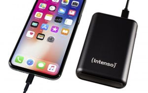 Intenso A10000 Powerbank 10000 mAh Li-ion USB-A, USB-C Zwart