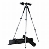 Walimex WAL-6702 + Auslegearm Tripod 1/4 inch, 3/8 inch Werkhoogte: 60 - 156 cm Zilver Incl. tas - thumbnail