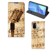 OPPO A53 | A53s Stand Case Bladmuziek - thumbnail