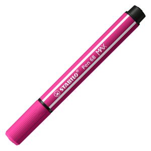 STABILO Pen 68 MAX Viltstift Met Dikke Beitelpunt Roze