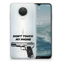 Nokia G20 | G10 Silicone-hoesje Pistol DTMP - thumbnail