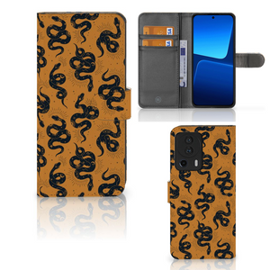 Telefoonhoesje met Pasjes voor Xiaomi 13 Lite Snakes