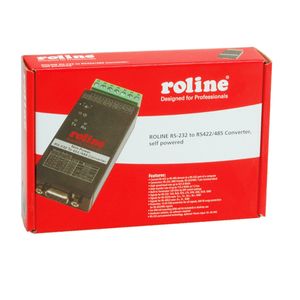 ROLINE RS232 naar RS422/485 converter voor DIN Rail montage, zelfaangedreven